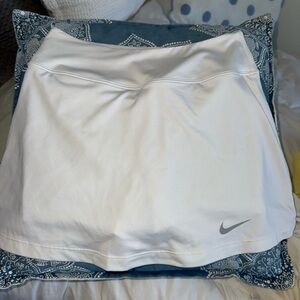 White Nike Athletic Skirt/Tennis skirt